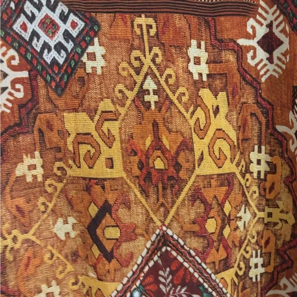 Local European Multicolor Patterned Blouse - Picture 4 of 7